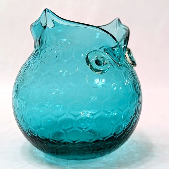 Vintage Handmade Glass Vessel - Picture 3 of 4